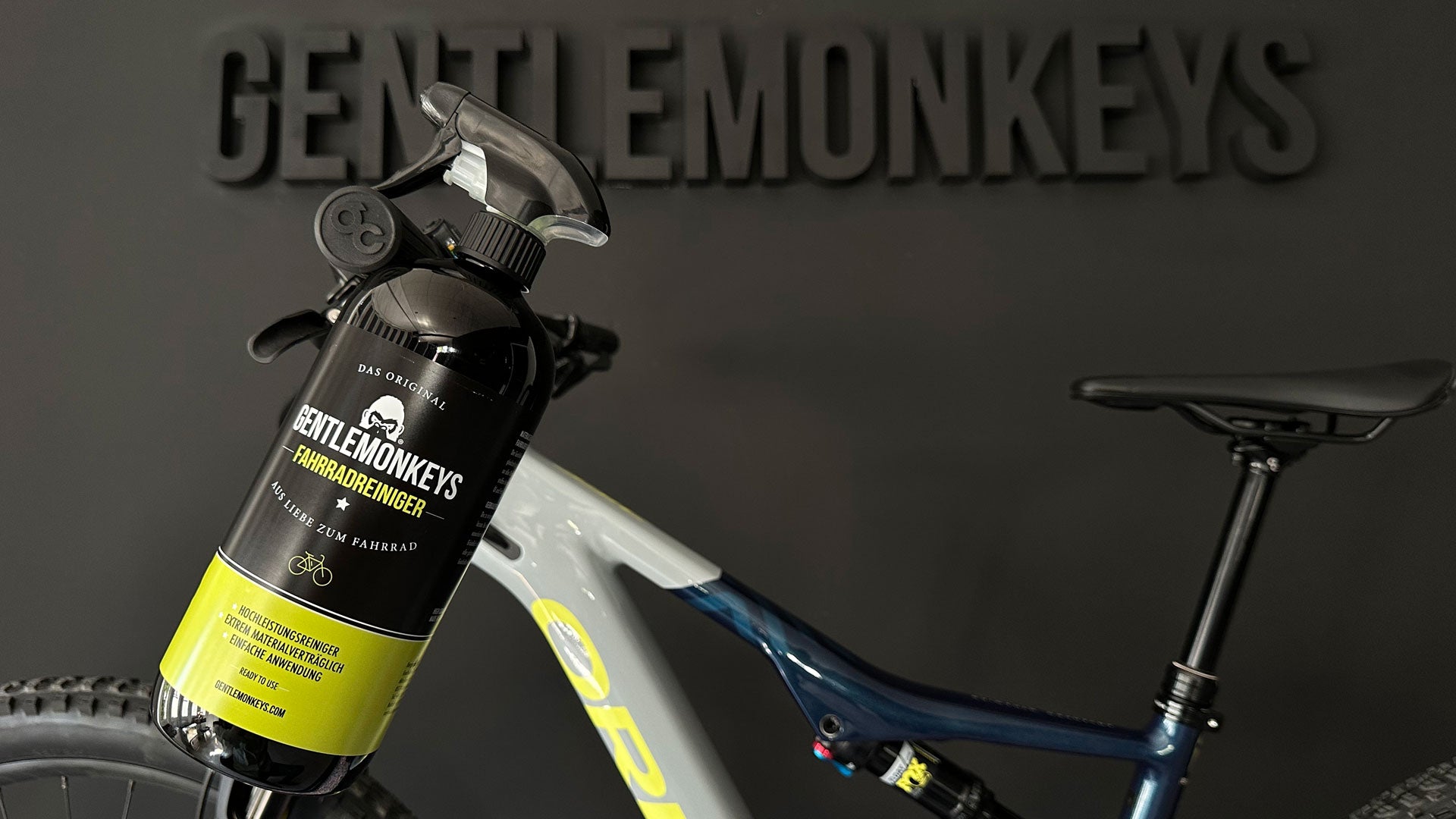 Der GentleMonkeys Fahrrad-Reiniger