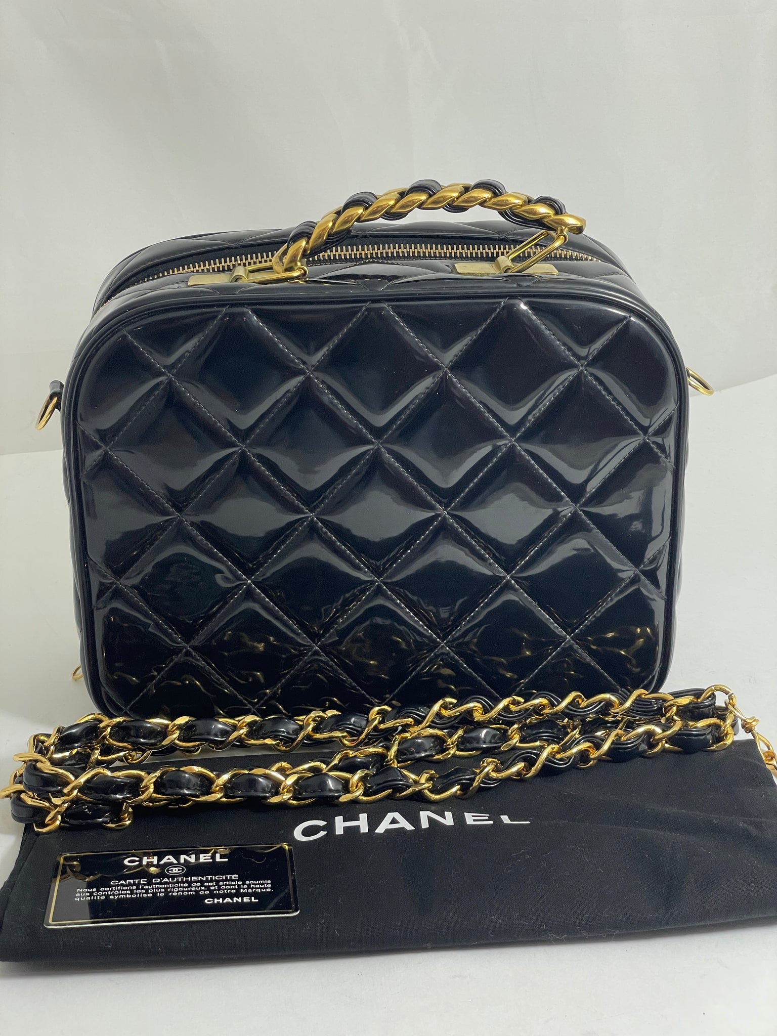 Túi xách Chanel Square Leather Mini Box Bag siêu cấp màu đen size 14 cm   AP1132  Túi xách cao cấp những mẫu túi siêu cấp like authentic cực đẹp