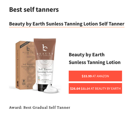 Award: Best Gradual Self Tanner 