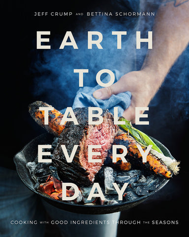 Image of the "Earth to Table Every Day" cookbook cover.