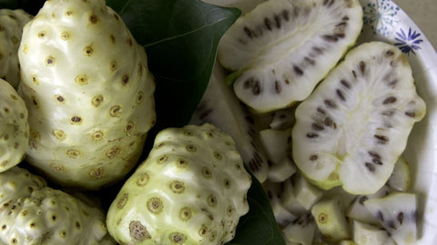 Image of a plate of starvation fruit, a weird beauty ingredient.