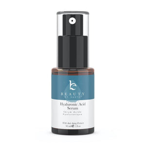 Image of the Hyaluronic Acid Serum bottle by Beauty by Earth.