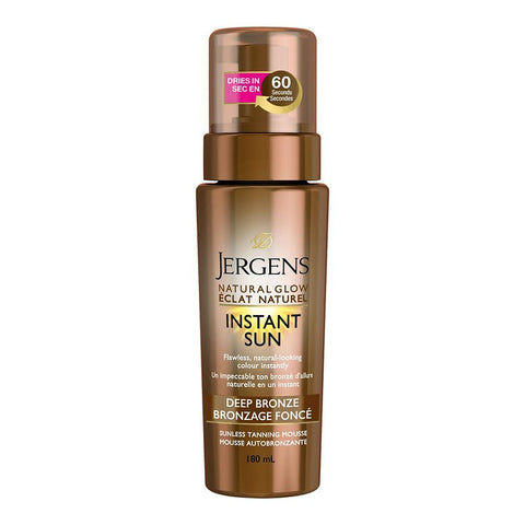 Image of the Jergens natural glow mousse.