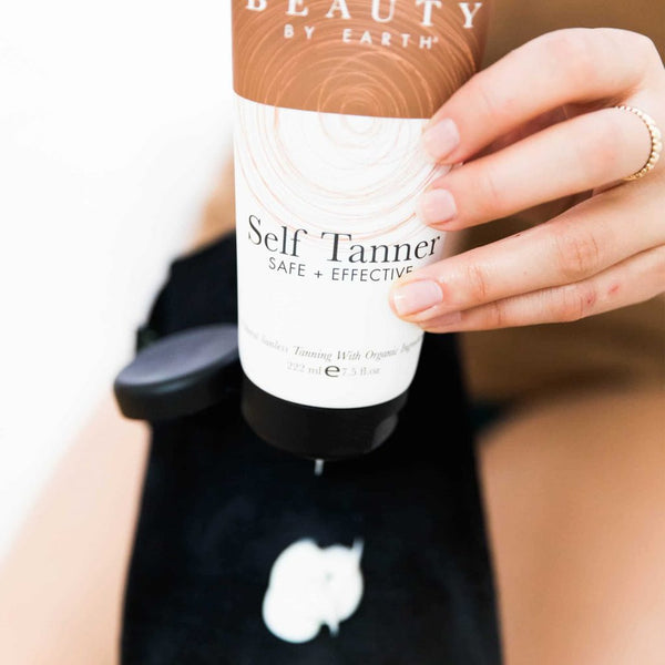 Beauty by Earth self tanner lotion