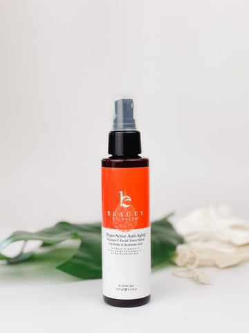 Image of BBE's new Vitamin C toner, that can be used with select serums that are right for you!