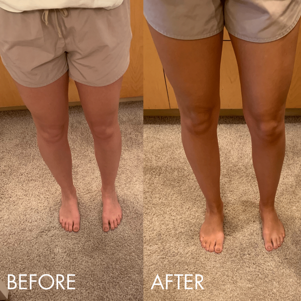 Results from using Self Tanner Lotion by Beauty by Earth