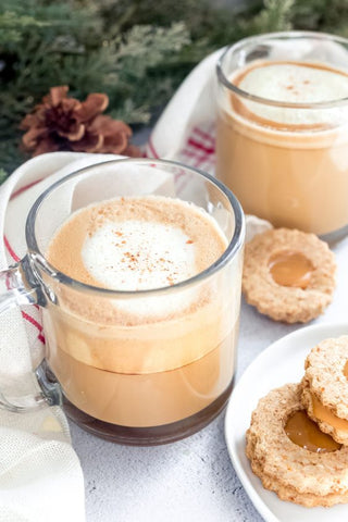 Holiday eggnog drink