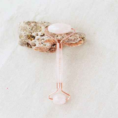 Image of the BBE Rose Quartz Roller, an essential item in the BBE Teachers' Kit.