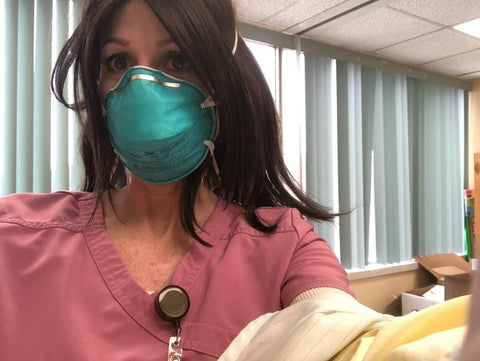 nurse with face mask