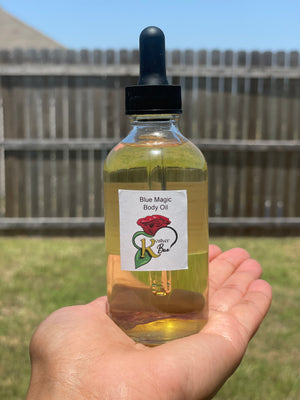 Blue Lotus Body Oil - Kosher Bae Wholeness Shop