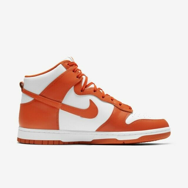 nike dunk hi retro orange blaze