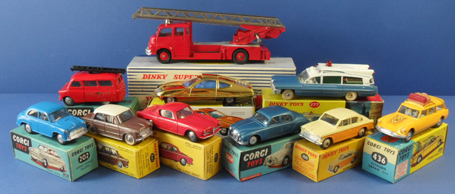 vintage dinky toy cars