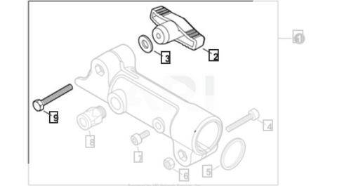 Genuine echo Part HOOK AND CAP FOR PAS ATTACHMENT HANGER