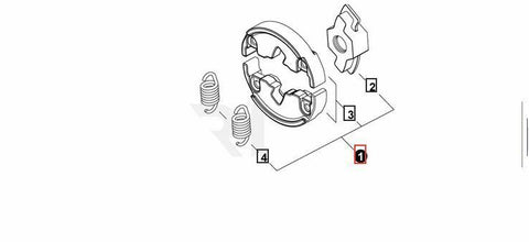 99944200631 OEM Echo Attachment Hanger / Hook PAS-225 PAS-230