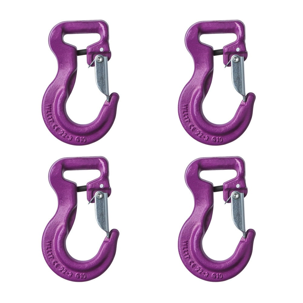 Brug 4 x Wedolifting Rundslingskrog, 1 Ton, Violet, kl.10 til en forbedret oplevelse