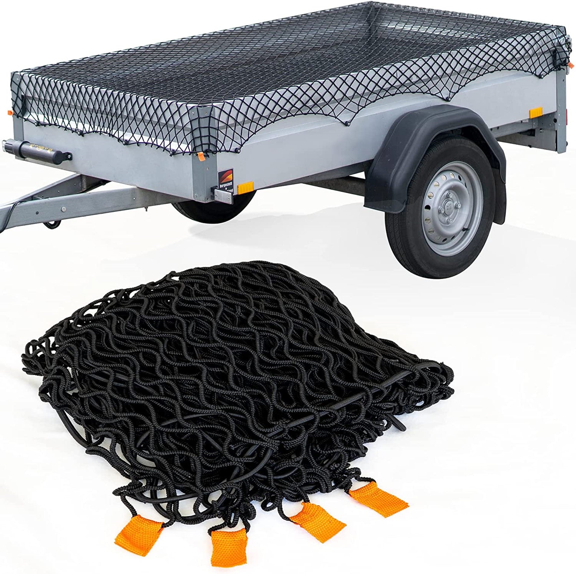 Elastisk trailernet - B:1-2M - L:2-3M - Løftegrej  Løfteudstyr online product image