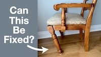 Broken Chair Repair YouTube