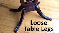 Pedestal Table Leg Repair YouTube