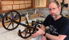 Tea Cart Wheel Apart