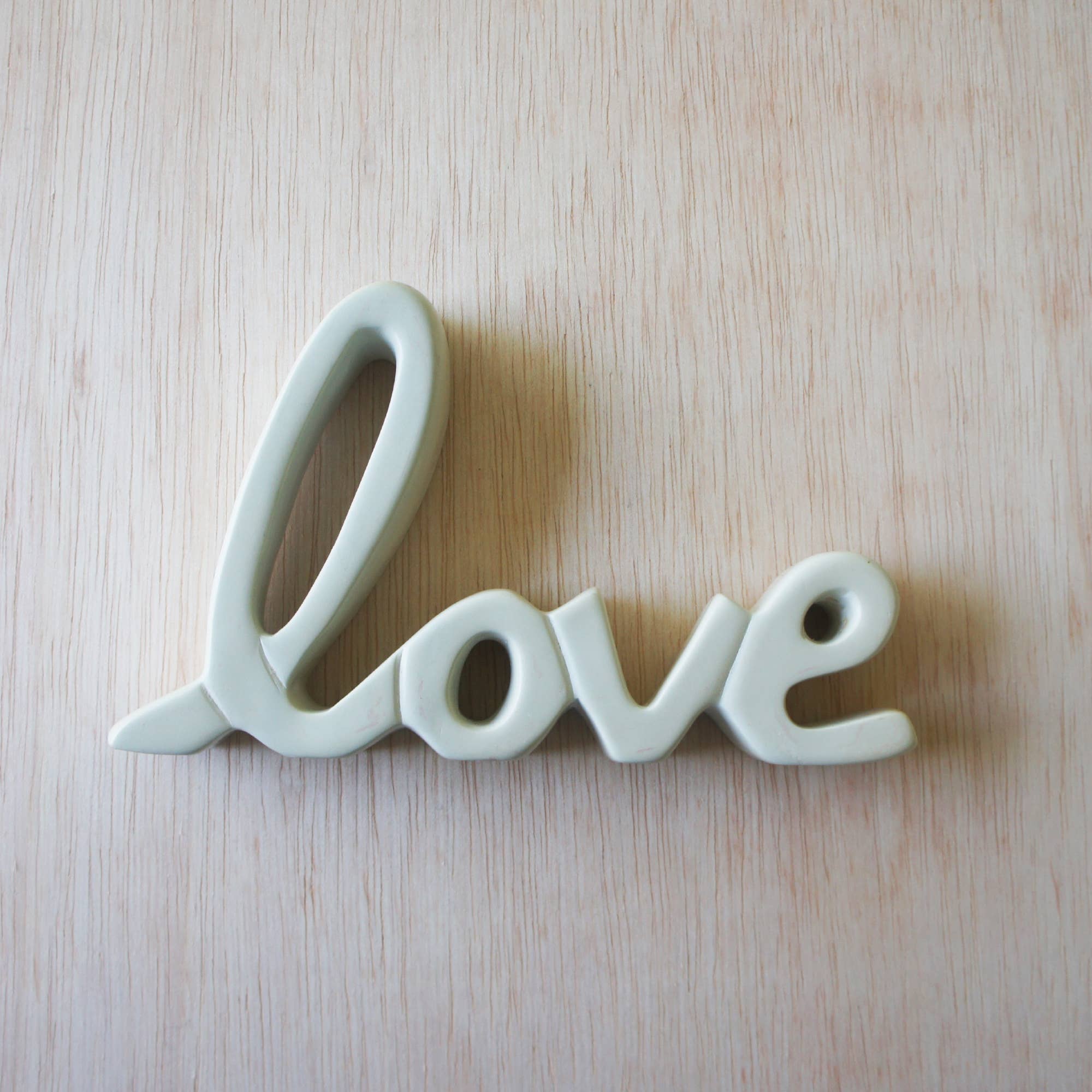 Standing Soapstone "Love"