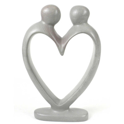 Hand Crafted Romantic Sculpture - Faithful Heart