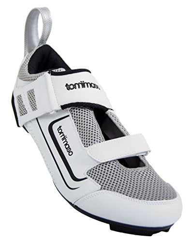 Tommaso Veloce 100 Triathlon Road Cycling Shoe - White - 44 – NineFit - New  Zealand