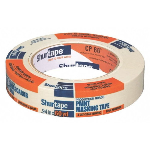 Shurtape 120407 CP105 2 x 60Yd General Purpose Masking Tape Bulk (24 Pack)
