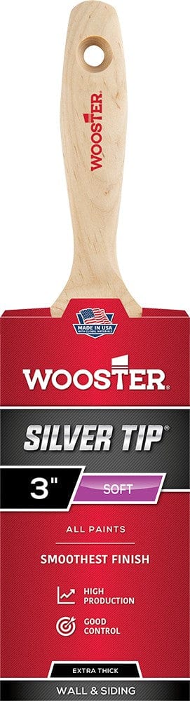Wooster 5225 2 Silver Tip Shortcut Brush