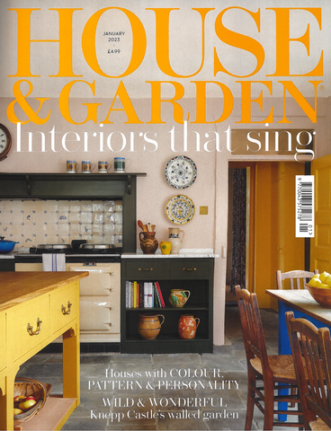 House & Garden Magazine cover December / January 2022 edition
