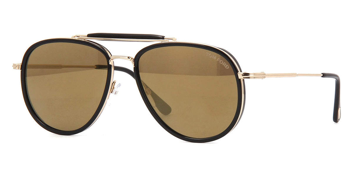 Tom Ford Tripp TF666 01G Black and Gold Sunglasses – Pretavoir RW