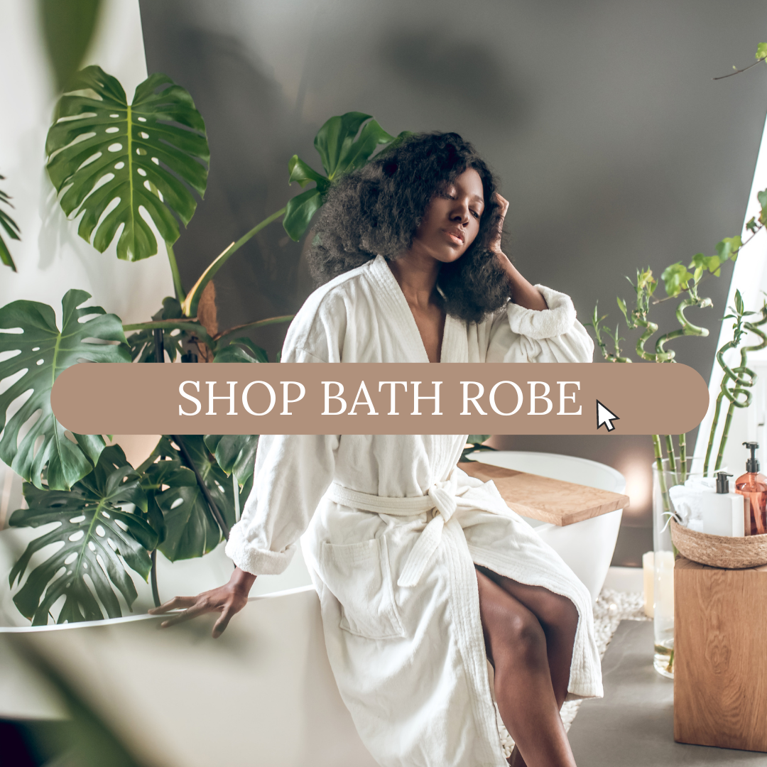 Pillowtex hotel bath robe