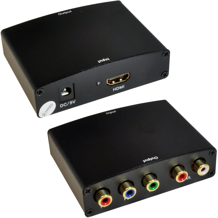 HDMI to Component & Audio Converter 5 RCA PHONO YPbPr LoopsDirect