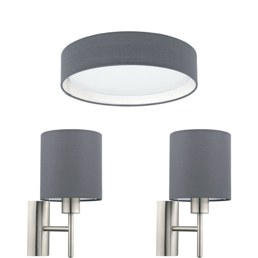 matching wall and ceiling light sets