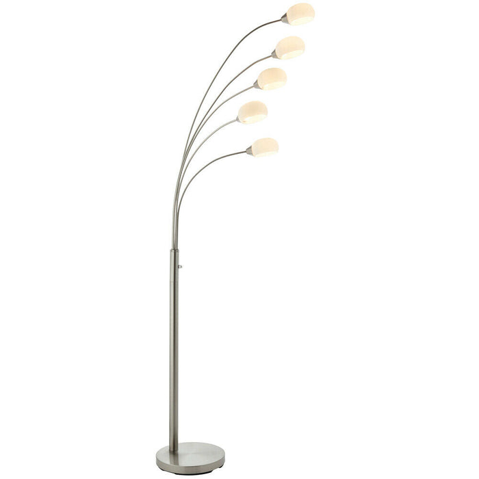 tall multi light floor lamp