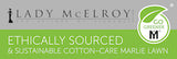 Lady McElroy Go Greener Sustainable Cotton logo