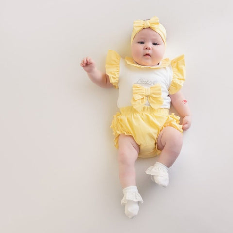 LA24106 - Little A Jazzy Jam Pants Set - Lemon Cake Lifestyle