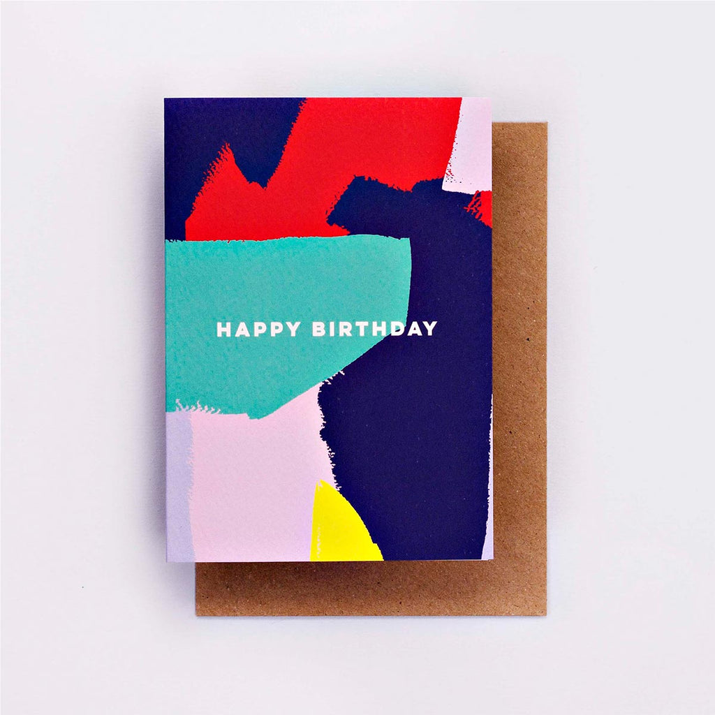 Bright Painter Birthday Card Greetings Card Design Museum Shop