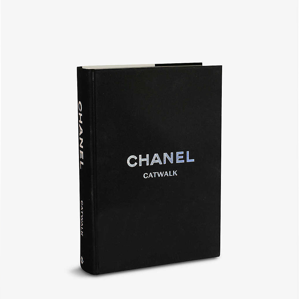 Chanel Black Catwalk Designer Book Storage Box - Urban Willow