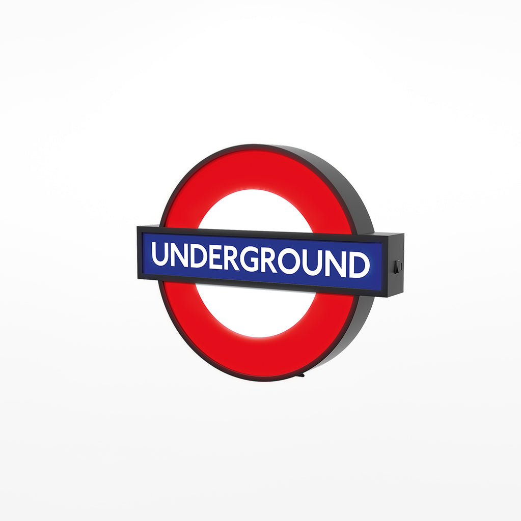 Tfl London Underground Lightbox Sign Design Museum Shop