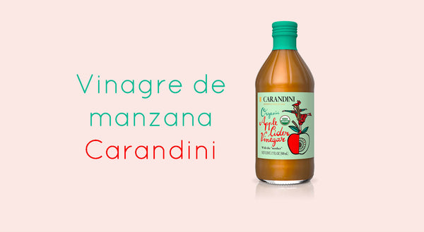 vinagre de manzana Carandini