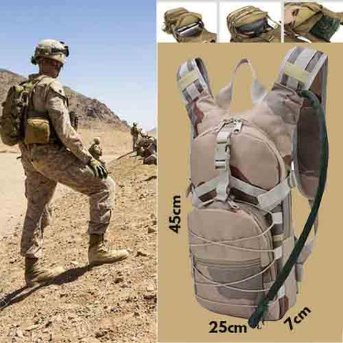 Bivouak™ sac hydratation Camelbak 3L style militaire - survieprotek