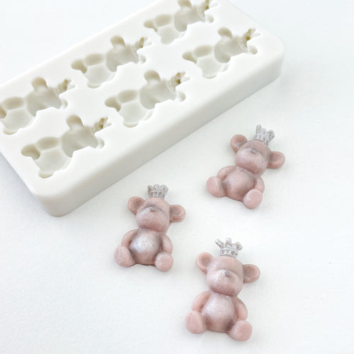 Itty Bitty Teddy Bear Mold – My Little Cakepop, llc