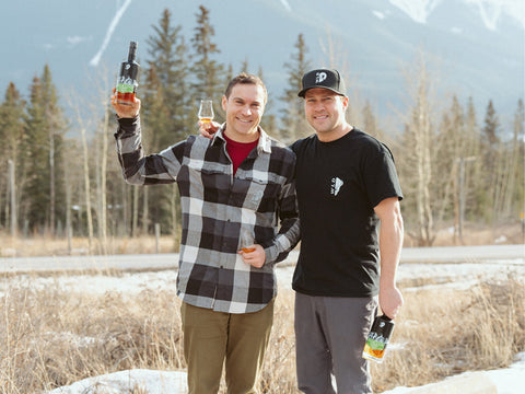 Co-founders Matt and Keith Wild Life Distillery