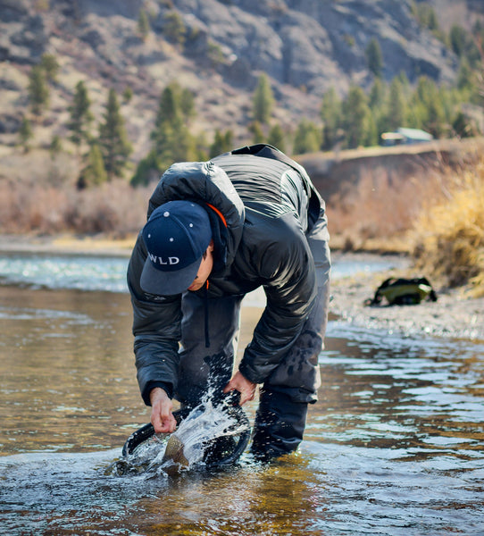 Matt Fishing Wild Life Distillery