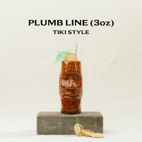 Plumb Line Tiki Cocktail, Canmore, Alberta