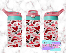 Load image into Gallery viewer, Red &amp; Pink Hearts Tumblers &amp; Kid Tumbler
