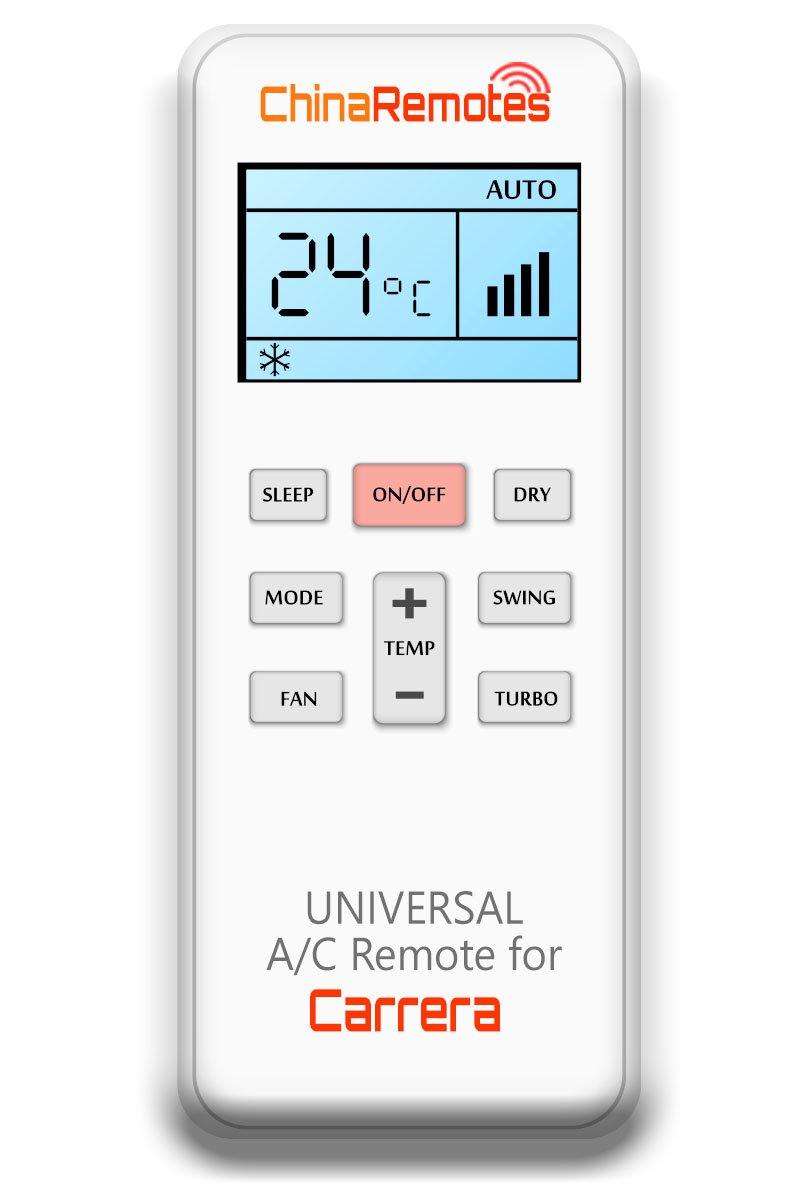 Universal Air Conditioner Remote for Carrera AirCons ✓ From $ – China Air  Conditioner Remotes :: Cheapest AC Remote Solutions