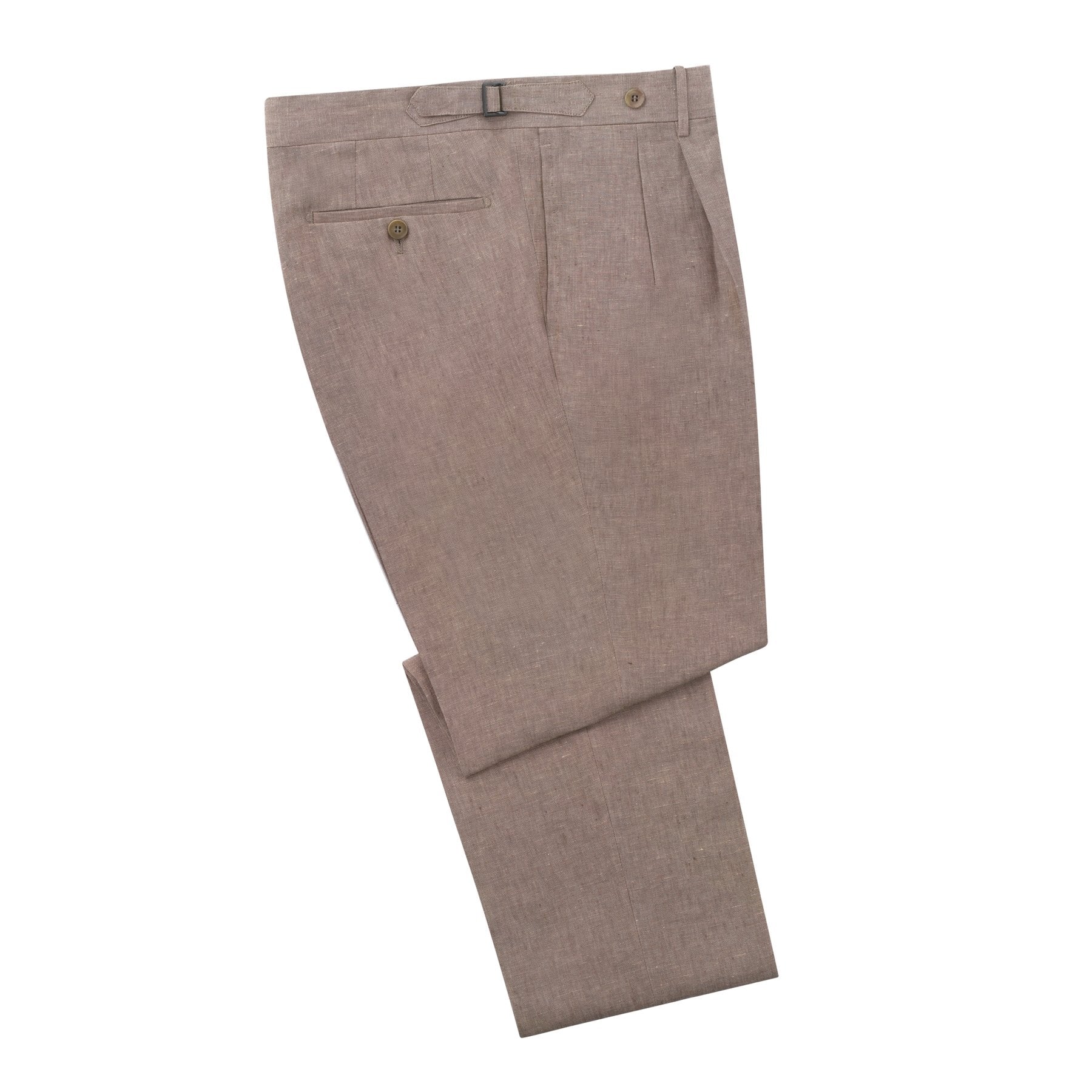 Buy Beige Linen Pleated Pants For Men by Son of A Noble Snob Online at Aza  Fashions.