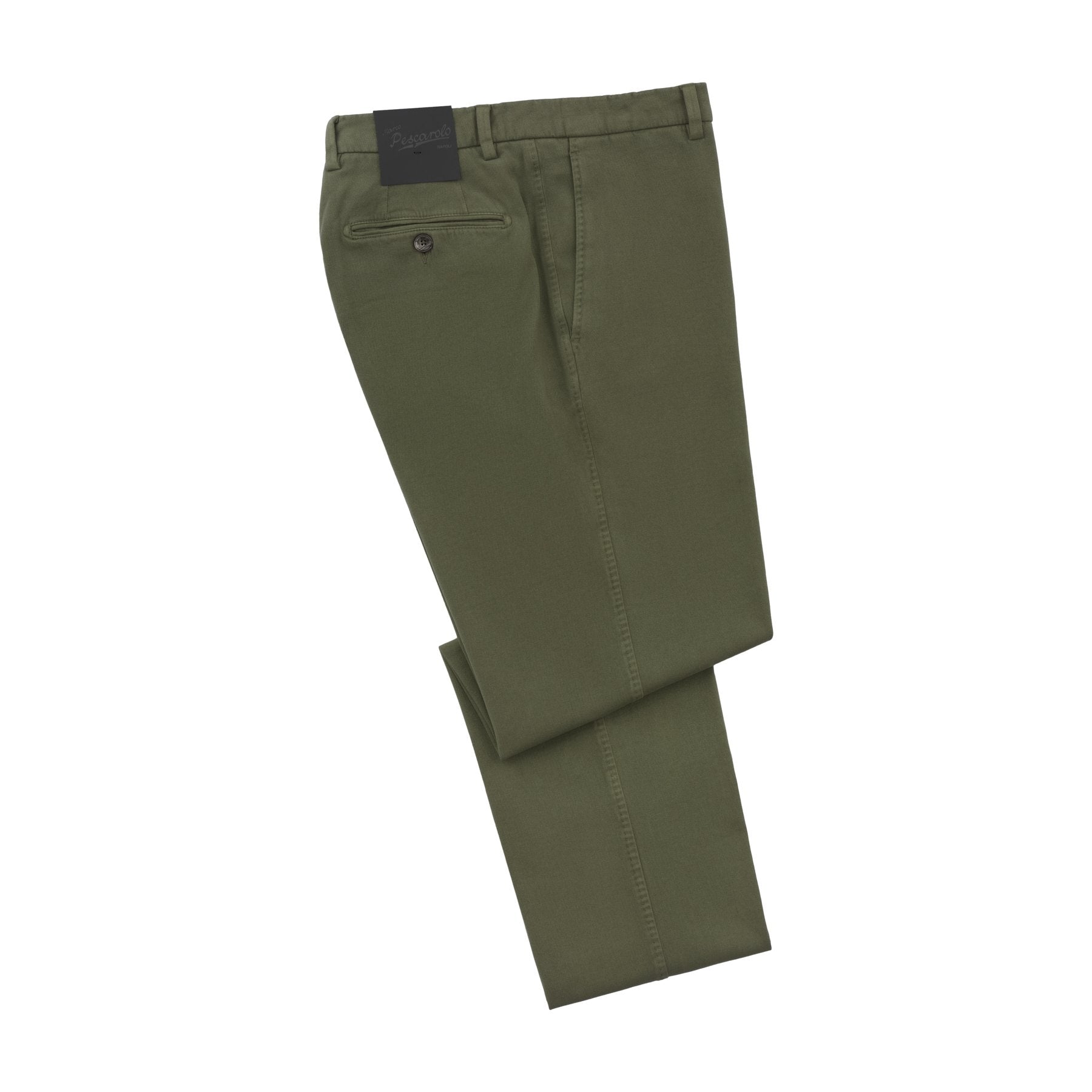 Charles Tyrwhitt Olive Green Slim Fit 5 Pocket Cotton Stretch Pants –  Taelor.Style