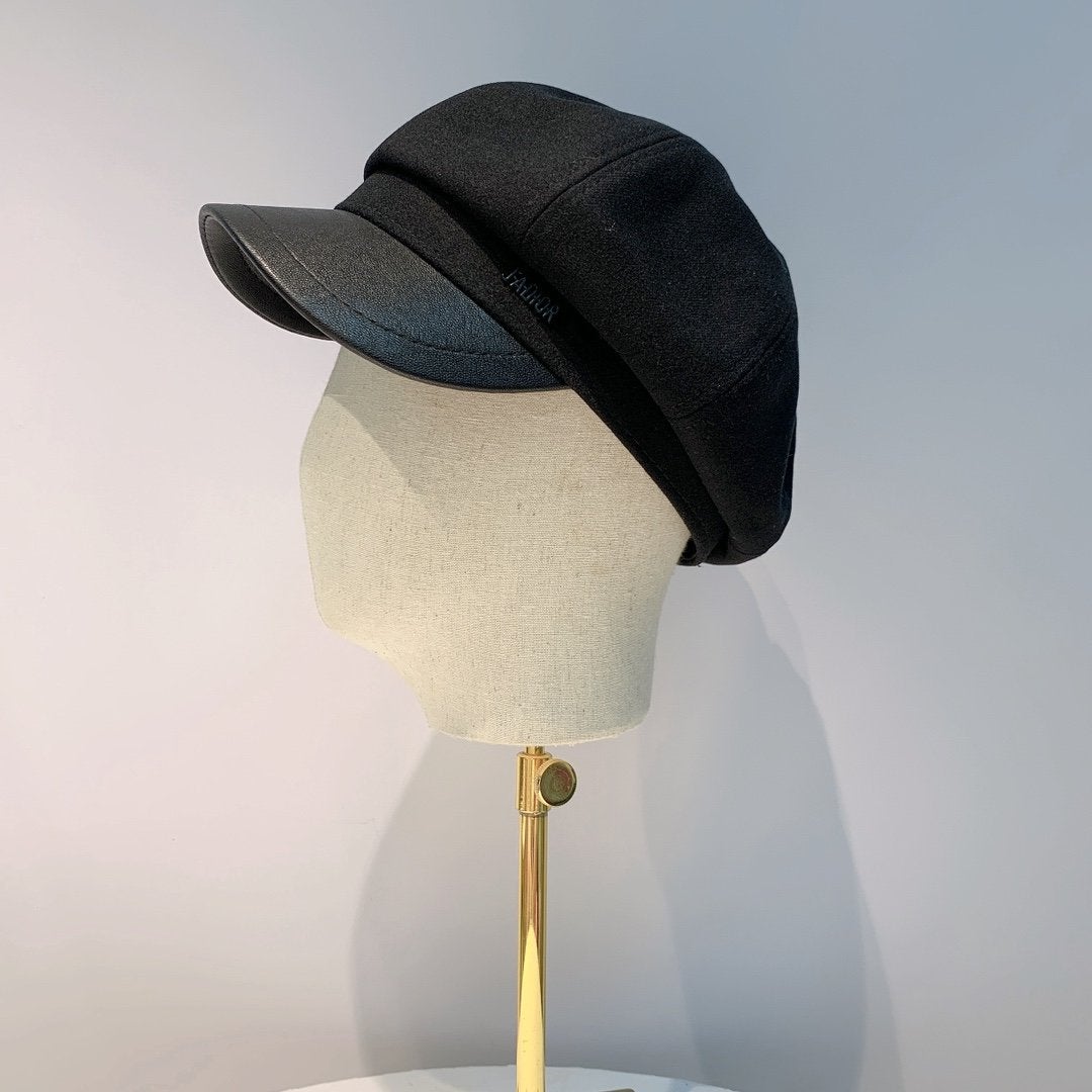 Dior Hat Women fashion octagonal hat simple fashion comfortable and versatile 12